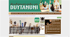 Desktop Screenshot of duytanuni.edu.vn